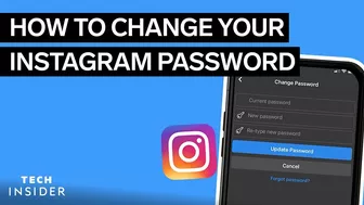 How To Change Your Instagram Password