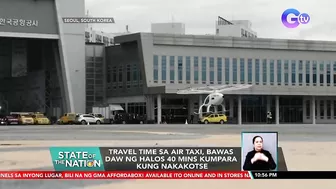 Travel time sa air taxi, bawas daw ng halos 40 mins kumpara kung nakakotse | SONA