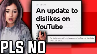 YouTube Removing Dislikes For Reals