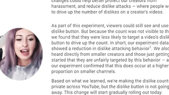 YouTube Removing Dislikes For Reals