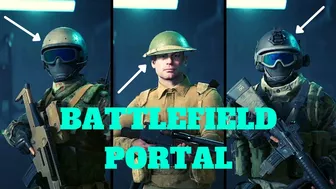 Battlefield 2042 | All Updated Character Models & Weapons In Portal (BF1942, BC2 & BF3)