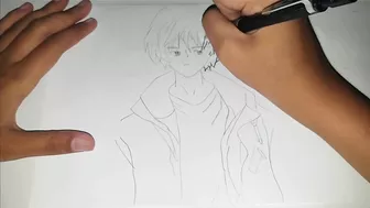 Draw Anime enji Part 1