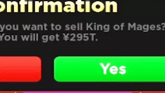 SELLING My SHINY SECRET King of Mages... Anime Fighters Simulator