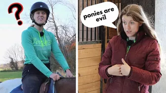 Horse Girls vs. Pony Girls (funny ????)