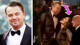 Celebs simping over Leo Dicaprio #shorts