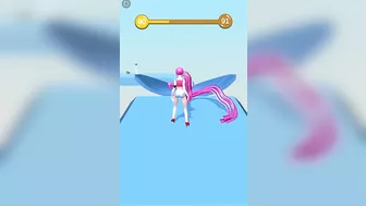 HAIR RUSH game HAIR RUNNER ADVENTURE ????????‍♀️???? Gameplay All Levels Walkthrough iOS, Android New Game 3D