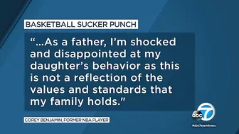 Former NBA player apologizes for daughter's punch during OC game | ABC7