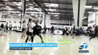 Former NBA player apologizes for daughter's punch during OC game | ABC7