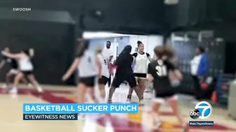 Former NBA player apologizes for daughter's punch during OC game | ABC7