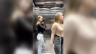 Surprised ATHLETE in elevator???? I wanted it in elevator???? @Fitness samka prank FITNESS SAMKA