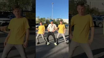 Dancing in public / TwinsFromRussia tiktok #shorts