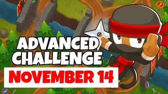 BTD6 Advanced Challenge | 1000 Dollars 1 Tower | November 14, 2021