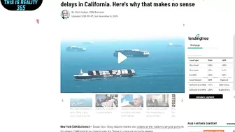 Cargo Ships off the coast of california looks worse - Long Beach PORT - Watch the water