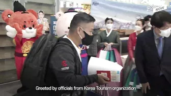 Tourists from Singapore arrive in S. Korea on 'travel bubble' agreement