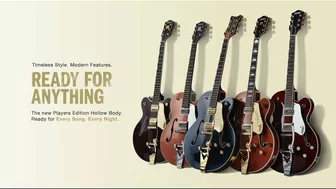 Introducing the New Gretsch® Players Edition Hollow Body Models