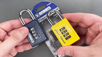 [1382] Tap to Open: Brinks Combination Lock (Model 175-50054)