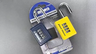 [1382] Tap to Open: Brinks Combination Lock (Model 175-50054)