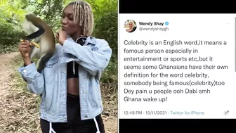 Wendy Shay schools COP Kofi Boakye on who a celebrity is after meeting IGP Dampare