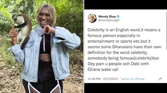 Wendy Shay schools COP Kofi Boakye on who a celebrity is after meeting IGP Dampare