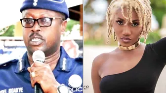 Wendy Shay schools COP Kofi Boakye on who a celebrity is after meeting IGP Dampare