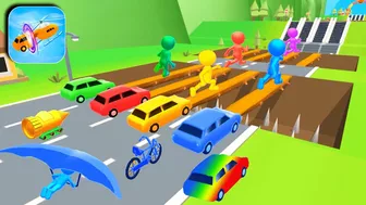 Shape-shifting Games All Levels Gameplay iOS,Android Mobile Walkthrough Stick Race Max Level APATED