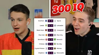 ChrisMD PERFECTLY Predicts 8 Premier League Games In A Row