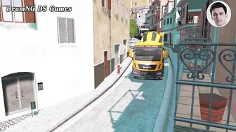 Trucks Cars vs Massive Speed Bumps Beamng Drive DS Games #62