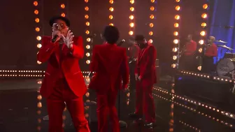 Bruno Mars & Anderson .Paak as Silk Sonic - Smokin Out The Window (LIVE American Music Awards 2021)