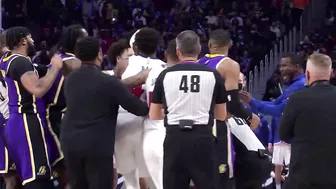 LeBron James Gets EJECTED After Fight With Pistons' Isaiah Stewart