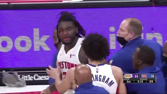 LeBron James Gets EJECTED After Fight With Pistons' Isaiah Stewart