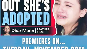 Girl Finds Out She’s Adopted On Thanksgiving PROMO & TRAILER | Dhar Mann