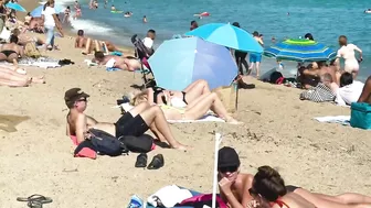 Barcelona beach walk????️BEACH BARCELONETA