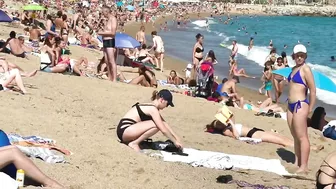 Barcelona beach walk????️BEACH BARCELONETA