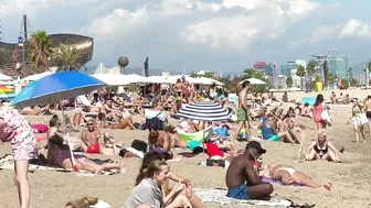 Barcelona beach walk????️BEACH BARCELONETA