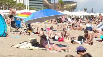 Barcelona beach walk????️BEACH BARCELONETA