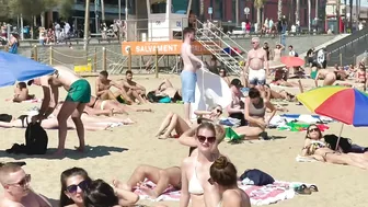 Barcelona beach walk????️BEACH BARCELONETA