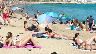 Barcelona beach walk????️BEACH BARCELONETA