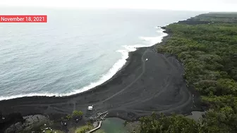 Pohoiki Beach Update, Hawaii's Newest Volcanic Black Sand Beach