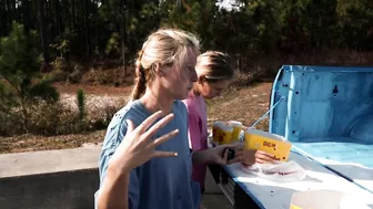 Painting a BEACH in my TRUCK BED | INSANE RESULTS