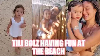 TILI BOLZ HAVING FUN AT THE BEACH | ALL OUT CELEBRITY ENTERTAINMENT