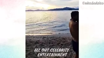 TILI BOLZ HAVING FUN AT THE BEACH | ALL OUT CELEBRITY ENTERTAINMENT