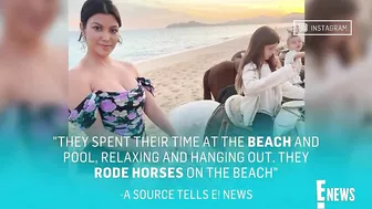 Kourtney Kardashian's Steamy Bikini Pics in Mexico | E! News