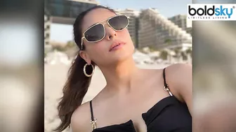 Aamna Sharif Hot Look In Bikini Viral । Aamna Sharif न Pink Bikini पहन दिखाया Bold अंदाज । Boldsky