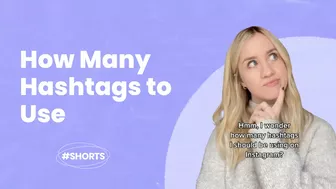 The Number of Hashtags You Should Use on Instagram #shorts