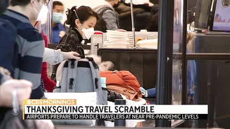 Airlines gear up for pre-pandemic level Thanksgiving travel surge