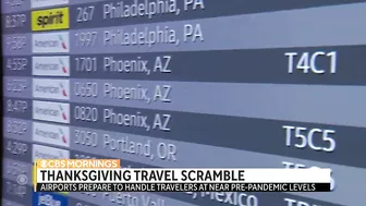 Airlines gear up for pre-pandemic level Thanksgiving travel surge