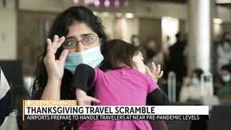 Airlines gear up for pre-pandemic level Thanksgiving travel surge