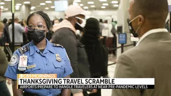 Airlines gear up for pre-pandemic level Thanksgiving travel surge