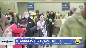 More than 50 million expected to travel over Thanksgiving week l GMA