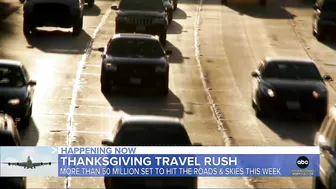 More than 50 million expected to travel over Thanksgiving week l GMA